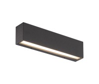 VK LEADING LIGHT VK/02105/AN/W DEMES 4W 3000K IP65 ANTHRACITE FACADE WALL LAMP