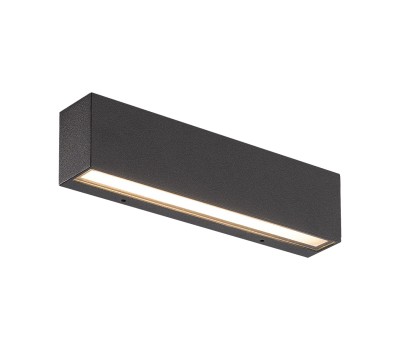 VK LEADING LIGHT VK/02105/AN/W DEMES 4W 3000K IP65 ANTHRACITE FACADE WALL LAMP