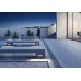VK LEADING LIGHT VK/02108/AN/W IRVI 9W 3000K IP65 ANTHRACITE RECTANGULAR FACADE RECESSED LAMP