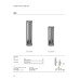 LED градински стълб VK LEADING LIGHT VK/02124/80/AN/W ARK 15W 3000K H80 ANTHRACITE GARDEN BOLLARD LAMP IP65