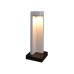 VK LEADING LIGHT VK/02131/G/W/45 TERRA 9W 3000K IP65 GREY CONCRETE BOLLARD LAMP