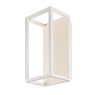 LED фасаден аплик VK LEADING LIGHT VK/02155/WA/W/W HOUSE 7W 3000K FACADE WALL LAMP WHITE IP54