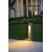 VK LEADING LIGHT VK/02198/G/W/75 TERRA 12W 3000K IP65 DARK GREY CONCRETE BOLLARD LAMP