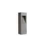 VK LEADING LIGHT VK/02199/G/W/50 TERRA 12W 3000K IP65 DARK GREY CONCRETE BOLLARD LAMP