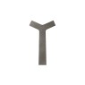 LED градински стълб VK LEADING LIGHT VK/02200/G/W/45 TERRA 23W 3000K IP65 DARK GREY CONCRETE BOLLARD LAMP