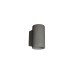 VK LEADING LIGHT VK/02201/G/W TERRA 13W 3000K IP65 DARK GREY CONCRETE FACADE WALL LAMP