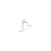 VK LEADING LIGHT VK/02202/G/W TERRA 13W 3000K IP65 DARK GREY CONCRETE FACADE WALL LAMP
