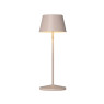 VK LEADING LIGHT VK/02216/SD/WW/30 OPOS 2W 3000K IP65 MATT SAND OUTDOOR PORTABLE TABLE LAMP