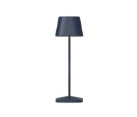 LED градинска настолна лампа VK LEADING LIGHT VK/02217/CB/WW/30 OPOS 2W 3000K IP65 COBALT BLUE SQUARE OUTDOOR PORTABLE TABLE LAMP