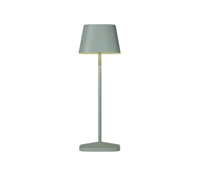 LED градинска настолна лампа VK LEADING LIGHT VK/02217/GG/WW/30 OPOS 2W 3000K IP65 GREEN GRAY SQUARE OUTDOOR PORTABLE TABLE LAMP