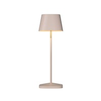 LED градинска настолна лампа VK LEADING LIGHT VK/02217/SD/WW/30 OPOS 2W 3000K IP65 MATT SAND SQUARE OUTDOOR PORTABLE TABLE LAMP