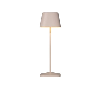LED градинска настолна лампа VK LEADING LIGHT VK/02217/SD/WW/30 OPOS 2W 3000K IP65 MATT SAND SQUARE OUTDOOR PORTABLE TABLE LAMP