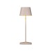 LED градинска настолна лампа VK LEADING LIGHT VK/02217/SD/WW/30 OPOS 2W 3000K IP65 MATT SAND SQUARE OUTDOOR PORTABLE TABLE LAMP