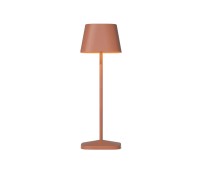 LED градинска настолна лампа VK LEADING LIGHT VK/02217/TR/WW/30 OPOS 2W 3000K IP65 TERRACOTTA SQUARE OUTDOOR PORTABLE TABLE LAMP