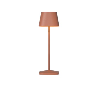 LED градинска настолна лампа VK LEADING LIGHT VK/02217/TR/WW/30 OPOS 2W 3000K IP65 TERRACOTTA SQUARE OUTDOOR PORTABLE TABLE LAMP