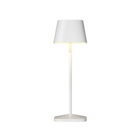 LED градинска настолна лампа VK LEADING LIGHT VK/02217/W/WW/30 OPOS 2W 3000K IP65 WHITE SQUARE OUTDOOR PORTABLE TABLE LAMP