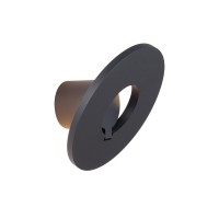 LED фасаден аплик VK LEADING LIGHT VK/02234/WA/AN/W FLOW 9W 3000K IP54 ANTHRACITE FACADE WALL LAMP
