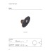 VK LEADING LIGHT VK/02234/WA/AN/W FLOW 9W 3000K IP54 ANTHRACITE FACADE WALL LAMP