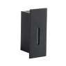 VK LEADING LIGHT VK/02248/B/W FUNE 3W 3000K IP65 BLACK FACADE RECESSED LAMP