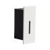 LED фасадна луна за вграждане в стена VK LEADING LIGHT VK/02248/W/W FUNE 3W 3000K IP65 WHITE FACADE RECESSED LAMP