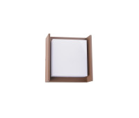 VK LEADING LIGHT VK/02263/BR/W TOD 9W 3000K BROWN FACADE WALL LAMP IP65 VK LEADING LIGHT VK/02263/BR/W TOD 9W 3000K BROWN FACADE WALL LAMP IP65