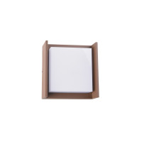 VK LEADING LIGHT VK/02263/BR/W TOD 9W 3000K BROWN FACADE WALL LAMP IP65 VK LEADING LIGHT VK/02263/BR/W TOD 9W 3000K BROWN FACADE WALL LAMP IP65