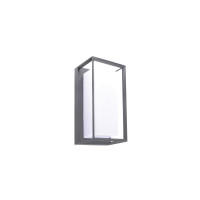 VK LEADING LIGHT VK/02267/WA/AN/W NEON 12W 3000K ANTHRACITE FACADE WALL LAMP IP65 VK LEADING LIGHT VK/02267/WA/AN/W NEON 12W 3000K ANTHRACITE FACADE WALL LAMP IP65