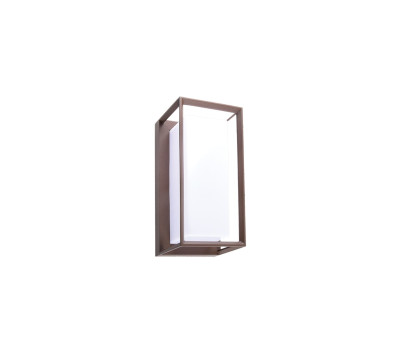 VK LEADING LIGHT VK/02267/WA/RB/W NEON 12W 3000K BROWN FACADE WALL LAMP IP65 VK LEADING LIGHT VK/02267/WA/RB/W NEON 12W 3000K BROWN FACADE WALL LAMP IP65