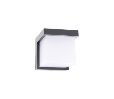 VK LEADING LIGHT VK/02268/WA/AN/W NEON 9W 3000K ANTHRACITE FACADE WALL LAMP IP65 VK LEADING LIGHT VK/02268/WA/AN/W NEON 9W 3000K ANTHRACITE FACADE WALL LAMP IP65