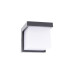 VK LEADING LIGHT VK/02268/WA/AN/W NEON 9W 3000K ANTHRACITE FACADE WALL LAMP IP65 VK LEADING LIGHT VK/02268/WA/AN/W NEON 9W 3000K ANTHRACITE FACADE WALL LAMP IP65