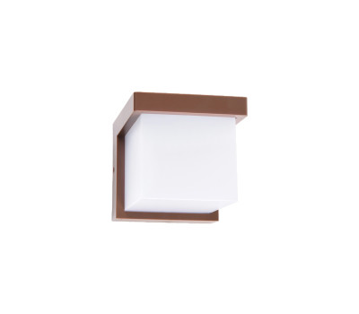 VK LEADING LIGHT VK/02268/WA/RB/W NEON 9W 3000K BROWN FACADE WALL LAMP IP65 VK LEADING LIGHT VK/02268/WA/RB/W NEON 9W 3000K BROWN FACADE WALL LAMP IP65