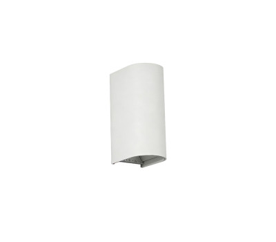 VK LEADING LIGHT VK/02270/W/W DUST 2x6W 3000K WHITE FACADE WALL LAMP IP65 VK LEADING LIGHT VK/02270/W/W DUST 2x6W 3000K WHITE FACADE WALL LAMP IP65
