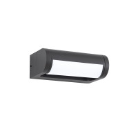 VK LEADING LIGHT VK/02271/AN/W SHADE 12W 3000K ANTHRACITE FACADE WALL LAMP IP65 VK LEADING LIGHT VK/02271/AN/W SHADE 12W 3000K ANTHRACITE FACADE WALL LAMP IP65