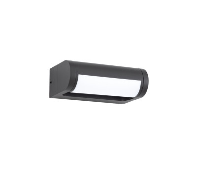 VK LEADING LIGHT VK/02271/AN/W SHADE 12W 3000K ANTHRACITE FACADE WALL LAMP IP65 VK LEADING LIGHT VK/02271/AN/W SHADE 12W 3000K ANTHRACITE FACADE WALL LAMP IP65