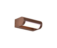 VK LEADING LIGHT VK/02271/RB/W SHADE 12W 3000K RUST BROWN FACADE WALL LAMP IP65 VK LEADING LIGHT VK/02271/RB/W SHADE 12W 3000K RUST BROWN FACADE WALL LAMP IP65