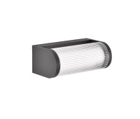 VK LEADING LIGHT VK/02272/AN/W SHADE 12W 3000K ANTHRACITE FACADE WALL LAMP IP65 VK LEADING LIGHT VK/02272/AN/W SHADE 12W 3000K ANTHRACITE FACADE WALL LAMP IP65