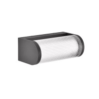 VK LEADING LIGHT VK/02272/AN/W SHADE 12W 3000K ANTHRACITE FACADE WALL LAMP IP65 VK LEADING LIGHT VK/02272/AN/W SHADE 12W 3000K ANTHRACITE FACADE WALL LAMP IP65