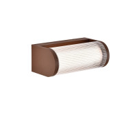 VK LEADING LIGHT VK/02272/RB/W SHADE 12W 3000K RUST BROWN FACADE WALL LAMP IP65 VK LEADING LIGHT VK/02272/RB/W SHADE 12W 3000K RUST BROWN FACADE WALL LAMP IP65