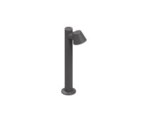 VK LEADING LIGHT VK/02273/AN/W/60 KOVER 12W 3000K ANTHRACITE GARDEN BOLLARD LAMP IP65 VK LEADING LIGHT VK/02273/AN/W/60 KOVER 12W 3000K ANTHRACITE GARDEN BOLLARD LAMP IP65