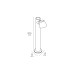 VK LEADING LIGHT VK/02273/AN/W/60 KOVER 12W 3000K ANTHRACITE GARDEN BOLLARD LAMP IP65 VK LEADING LIGHT VK/02273/AN/W/60 KOVER 12W 3000K ANTHRACITE GARDEN BOLLARD LAMP IP65