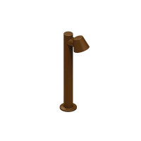 VK LEADING LIGHT VK/02273/RB/W/60 KOVER 12W 3000K RUST BROWN GARDEN BOLLARD LAMP IP65 VK LEADING LIGHT VK/02273/RB/W/60 KOVER 12W 3000K RUST BROWN GARDEN BOLLARD LAMP IP65