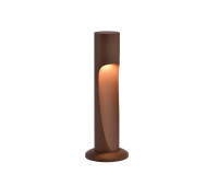 VK LEADING LIGHT VK/02274/RB/W/30 KORN 6W 3000K RUST BROWN GARDEN BOLLARD LAMP IP65 VK LEADING LIGHT VK/02274/RB/W/30 KORN 6W 3000K RUST BROWN GARDEN BOLLARD LAMP IP65