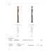 VK LEADING LIGHT VK/02274/AN/W/80/2 KORN 2x6W 3000K ANTHRACITE GARDEN BOLLARD LAMP IP65 VK LEADING LIGHT VK/02274/AN/W/80/2 KORN 2x6W 3000K ANTHRACITE GARDEN BOLLARD LAMP IP65