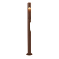 VK LEADING LIGHT VK/02274/RB/W/80/2 KORN 2x6W 3000K RUST BROWN GARDEN BOLLARD LAMP IP65 VK LEADING LIGHT VK/02274/RB/W/80/2 KORN 2x6W 3000K RUST BROWN GARDEN BOLLARD LAMP IP65