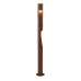 VK LEADING LIGHT VK/02274/RB/W/80 KORN 6W 3000K RUST BROWN GARDEN BOLLARD LAMP IP65 VK LEADING LIGHT VK/02274/RB/W/80 KORN 6W 3000K RUST BROWN GARDEN BOLLARD LAMP IP65