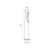 VK LEADING LIGHT VK/02275/AN/W/60 KORN 6W 3000K ANTHRACITE GARDEN BOLLARD LAMP IP65 VK LEADING LIGHT VK/02275/AN/W/60 KORN 6W 3000K ANTHRACITE GARDEN BOLLARD LAMP IP65
