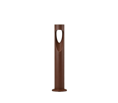 VK LEADING LIGHT VK/02275/RB/W/60 KORN 6W 3000K RUST BROWN GARDEN BOLLARD LAMP IP65 VK LEADING LIGHT VK/02275/RB/W/60 KORN 6W 3000K RUST BROWN GARDEN BOLLARD LAMP IP65