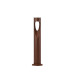VK LEADING LIGHT VK/02275/RB/W/60 KORN 6W 3000K RUST BROWN GARDEN BOLLARD LAMP IP65 VK LEADING LIGHT VK/02275/RB/W/60 KORN 6W 3000K RUST BROWN GARDEN BOLLARD LAMP IP65