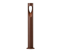 VK LEADING LIGHT VK/02275/RB/W/80 KORN 6W 3000K RUST BROWN GARDEN BOLLARD LAMP IP65 VK LEADING LIGHT VK/02275/RB/W/80 KORN 6W 3000K RUST BROWN GARDEN BOLLARD LAMP IP65