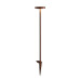 VK LEADING LIGHT VK/02276/RB/W/80 MUSH 8W 3000K RUST BROWN GARDEN BOLLARD LAMP IP65 VK LEADING LIGHT VK/02276/RB/W/80 MUSH 8W 3000K RUST BROWN GARDEN BOLLARD LAMP IP65